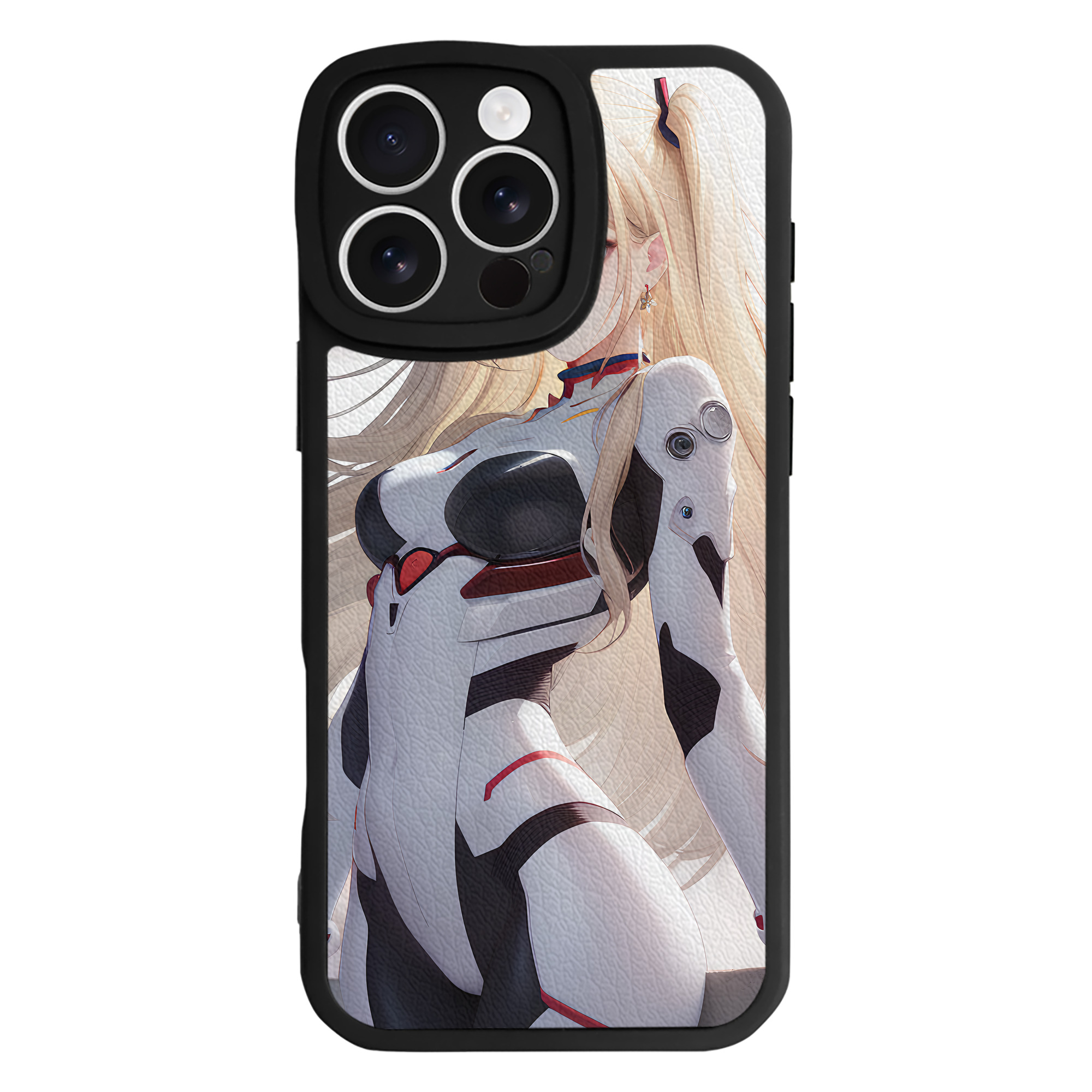 （画像用） EVA 新世紀エヴァンゲリオン 【iPhone 16シリーズ対応】シリコンスマホケース（レザー調） 材質：シリコン